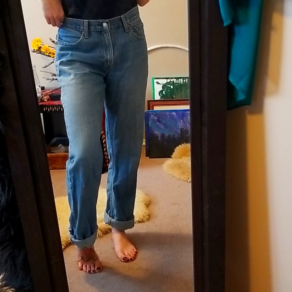 Relaxed fit jeans